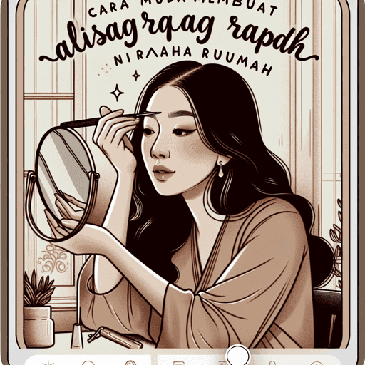 Cara Mudah Membuat Alis yang Rapi dan Indah di Rumah